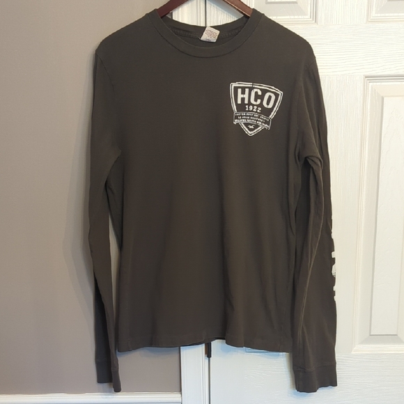 Hollister Other - Men's Hollister HCO 1922 Gray Long Sleeve Shirt